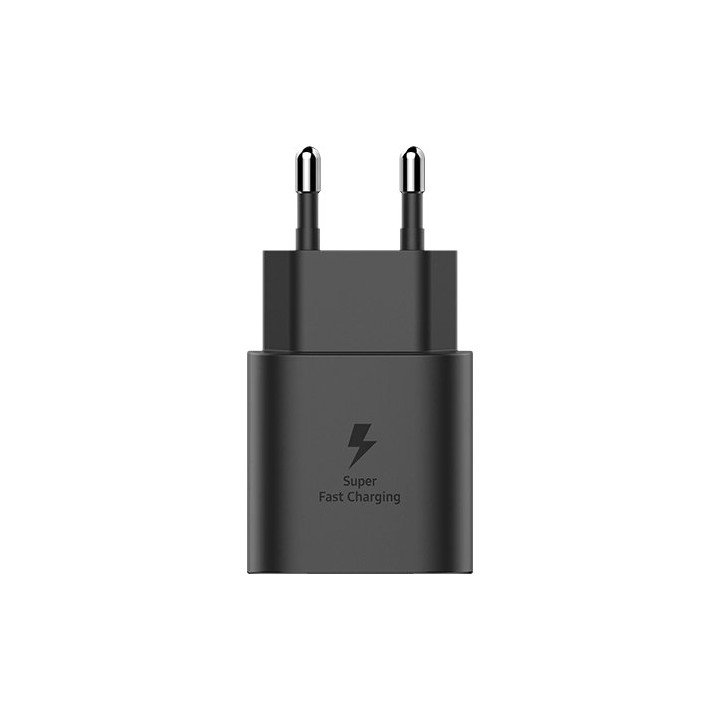 סט כיסוי מגנטי שקוף ל-Samsung Galaxy S25 Plus ומטען 25W