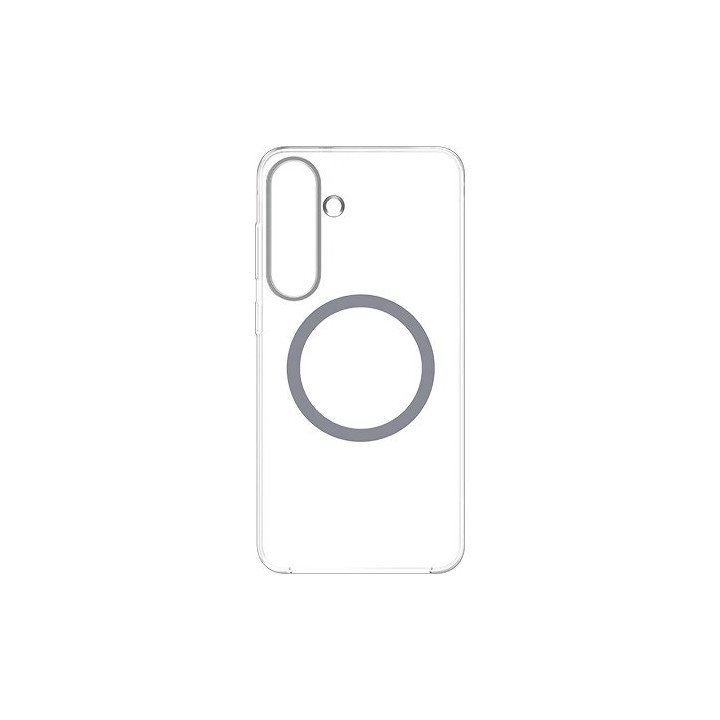 סט כיסוי מגנטי שקוף ל-Samsung Galaxy S25 Plus ומטען 25W