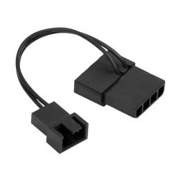 מתאם MOLEX למאוורר מחשב - מאפשר לחבר מאוורר עם תקע 4 פינים לספק הכוח