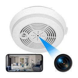 מציאון - מצלמה נסתרת בצורת גלאי עשן Super Security SC02 Wi-Fi - מוחדש