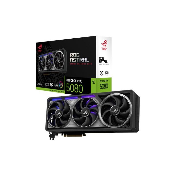 כרטיס מסך ASUS ROG Astral GeForce RTX 5080 16GB GDDR7 OC Edition