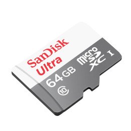 כרטיס זכרון SanDisk Ultra Micro SDXC UHS-I - דגם SDSQUNR-064G - נפח 64
