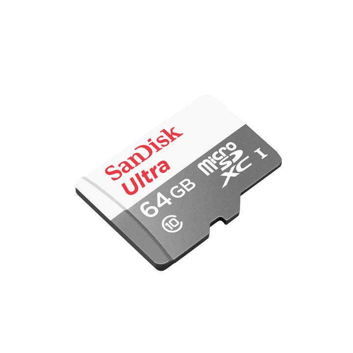 כרטיס זכרון SanDisk Ultra Micro SDXC UHS-I - דגם SDSQUNR-064G - נפח 64