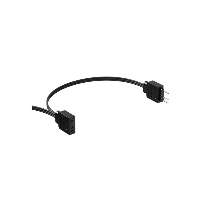 3 מאווררים למארז 12 ס"מ Corsair RS120 ARGB PWM בצבע שחור