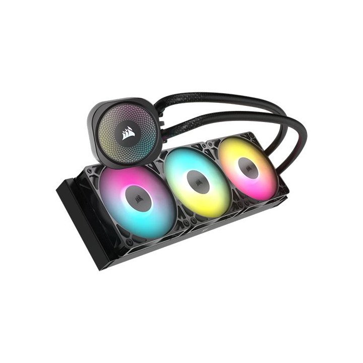 קירור נוזלי למעבד Corsair NAUTILUS 360 RS ARGB 360mm בצבע שחור