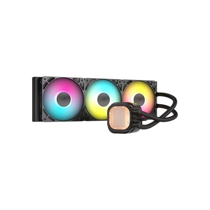 קירור נוזלי למעבד Corsair NAUTILUS 360 RS ARGB 360mm בצבע שחור
