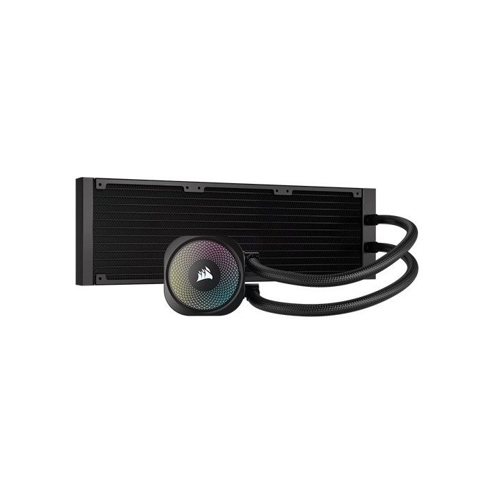 קירור נוזלי למעבד Corsair NAUTILUS 360 RS ARGB 360mm בצבע שחור