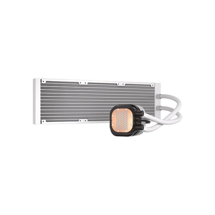 קירור נוזלי למעבד Corsair NAUTILUS 360 RS ARGB 360mm בצבע לבן