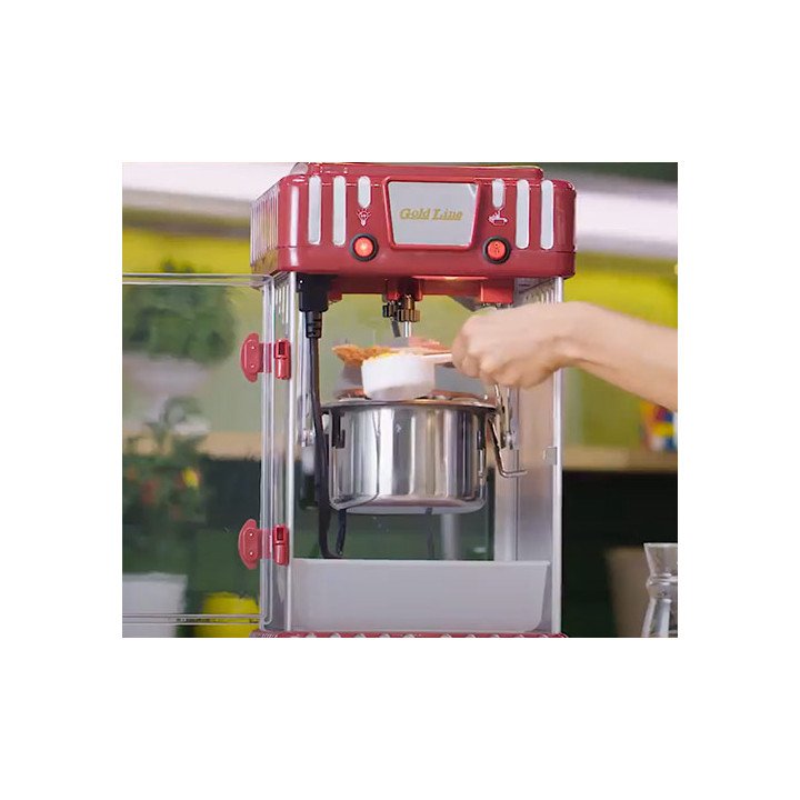 מכונה להכנת פופקורן Gold Line ATL-202 Movie Star 300W