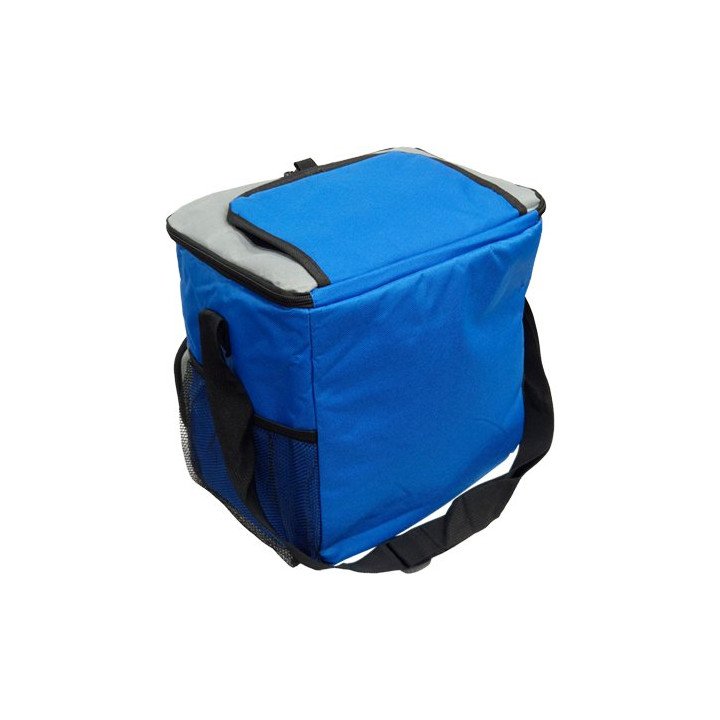 תיק צידנית עם רמקולים בלוטוס מובנים Boxer Bluetooth - בצבע כחול ואפור