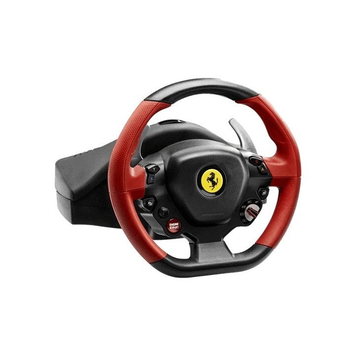 הגה מרוצים ודוושות Thrustmaster 458SPIDER ל- XBOX ONE  – משלוח חינם