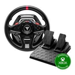 הגה מרוצים ודוושות Thrustmaster TM T128X ל- PC / XBOX – משלוח חינם