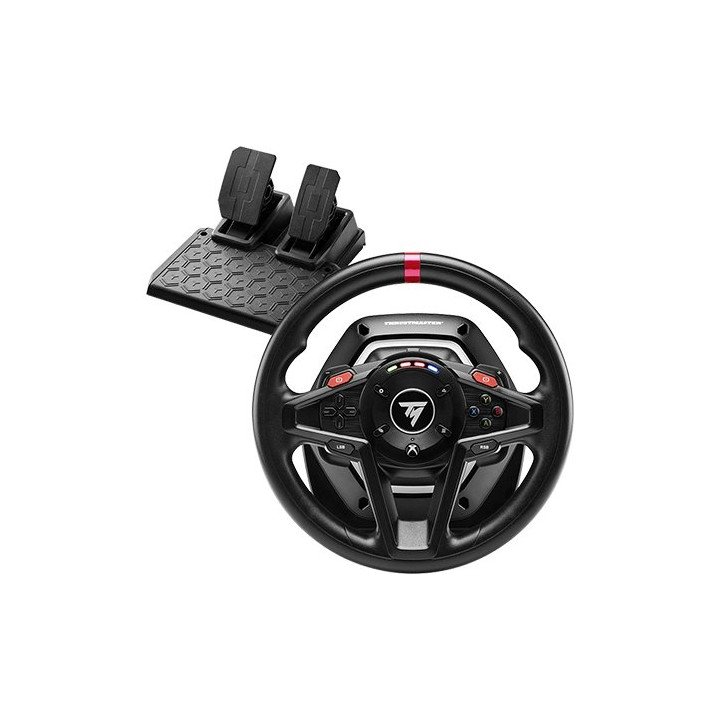 הגה מרוצים ודוושות Thrustmaster TM T128X ל- PC / XBOX – משלוח חינם
