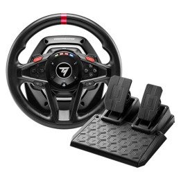 הגה מרוצים ודוושות Thrustmaster TM T128P ל- PS4 / PS5 / PC – משלוח חינ