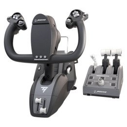 ג'ויסטיק טיסה ומצערת לאקסבוקס Thrustmaster TCA Yoke Pack מהדורת Boeing