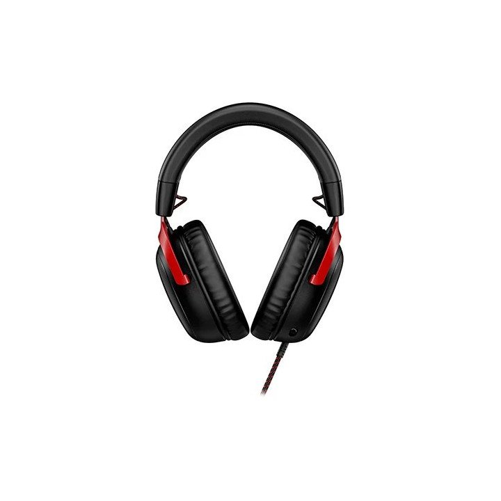 אוזניות גיימינג הייפר איקס קלאוד HyperX Cloud III בצבע שחור ואדום