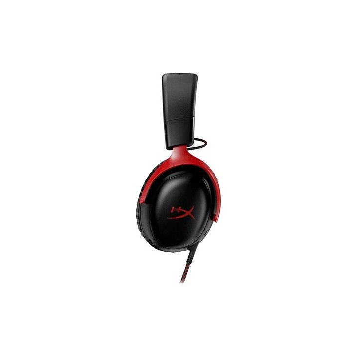 אוזניות גיימינג הייפר איקס קלאוד HyperX Cloud III בצבע שחור ואדום