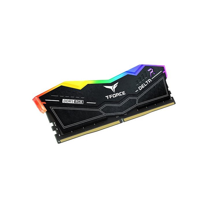 זכרון למחשב Team Group T-FORCE DELTA RGB DDR5 6000MHz 16GB CL38 בצבע ש