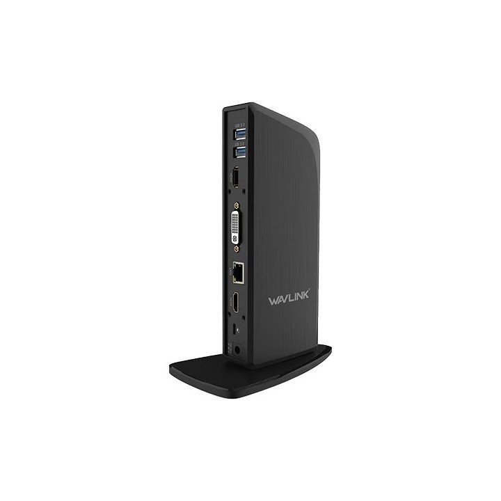 תחנת עגינה למחשב נייד Wavlink WL-UG39PD1 בחיבור USB-C עם תצוגה עד 3 מס