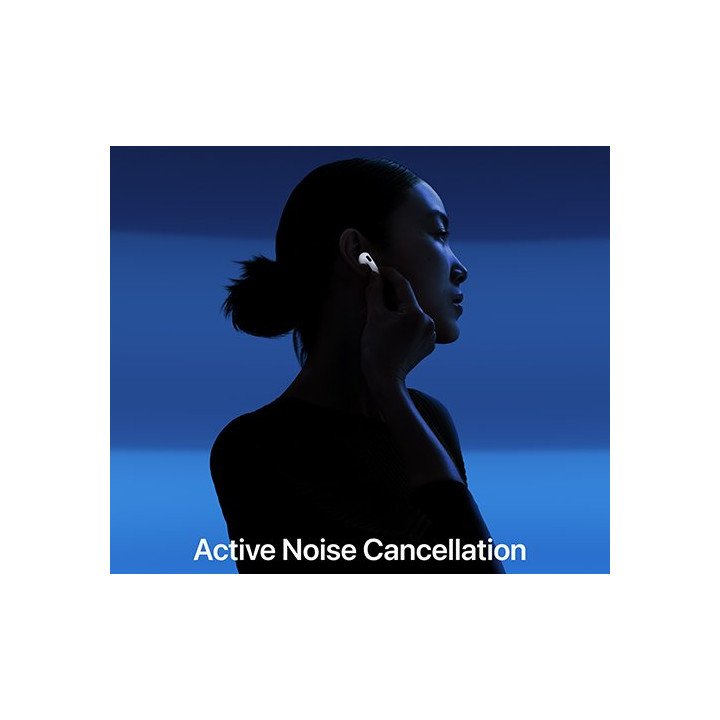 איירפודס Apple AirPods 4 ANC אוזניות אלחוטיות עם מסנן רעשים אקטיבי וכי