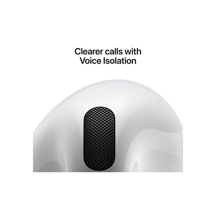 איירפודס Apple AirPods 4 ANC אוזניות אלחוטיות עם מסנן רעשים אקטיבי וכי