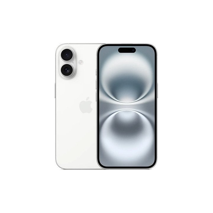 אייפון Apple iPhone 16 128GB בצבע לבן