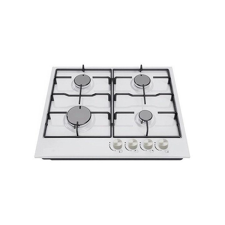 כיריים גז 4 להבות 60 ס''מ נורמנדה Normande ND-6400W בצבע לבן – משלוח ח