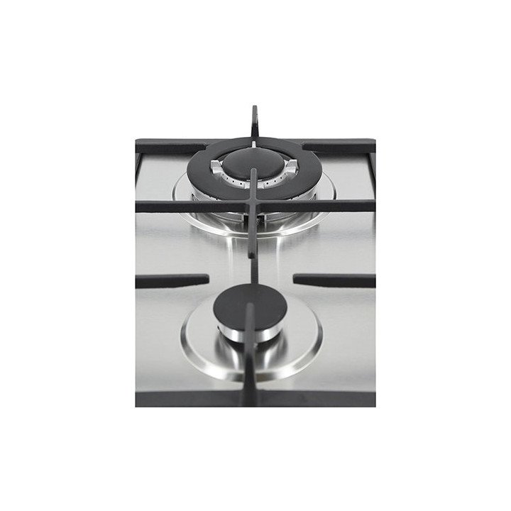 כיריים גז 2 להבות דומינו בגימור נירוסטה Chef GB3005SS 29x51