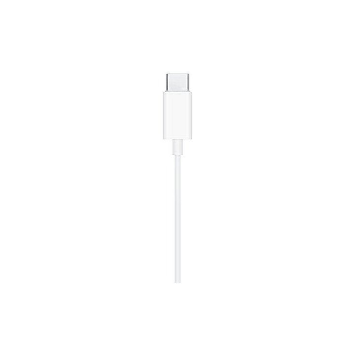 אוזניות חוטיות אפל Apple EarPods (USB-C) בצבע לבן