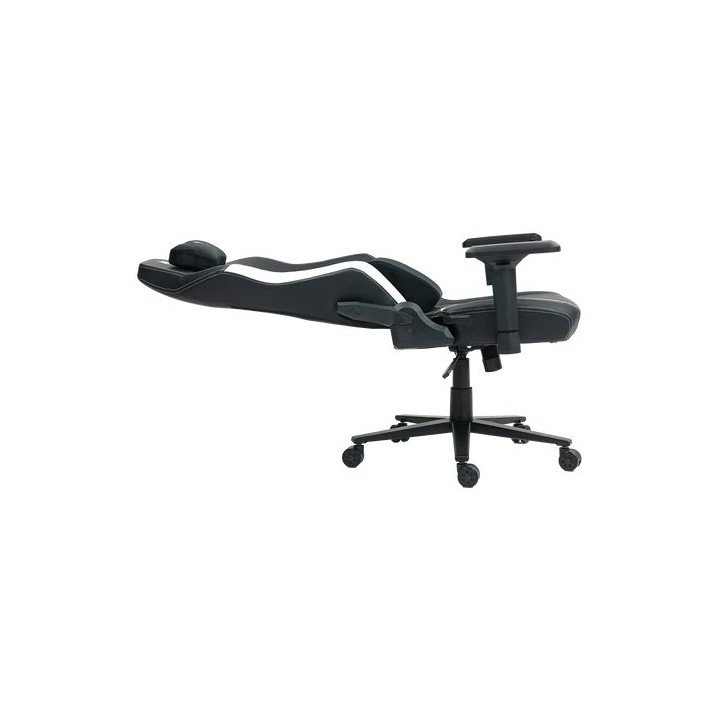כיסא גיימינג ALPINE דמוי עור שחור לבן דרגון Dragon – משלוח חינם