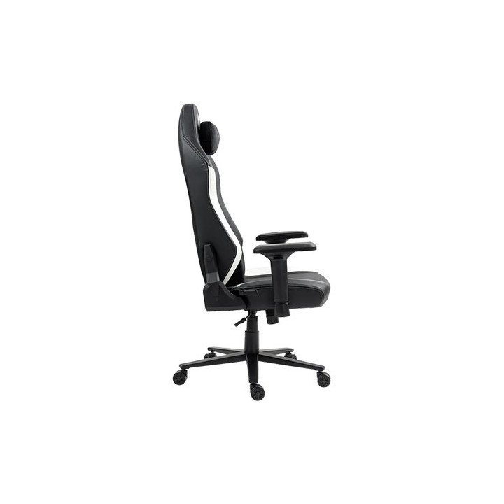 כיסא גיימינג ALPINE דמוי עור שחור לבן דרגון Dragon – משלוח חינם