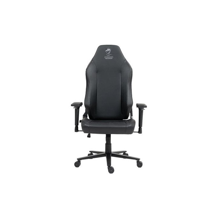 כיסא גיימינג ALPINE דמוי עור שחור דרגון Dragon – משלוח חינם