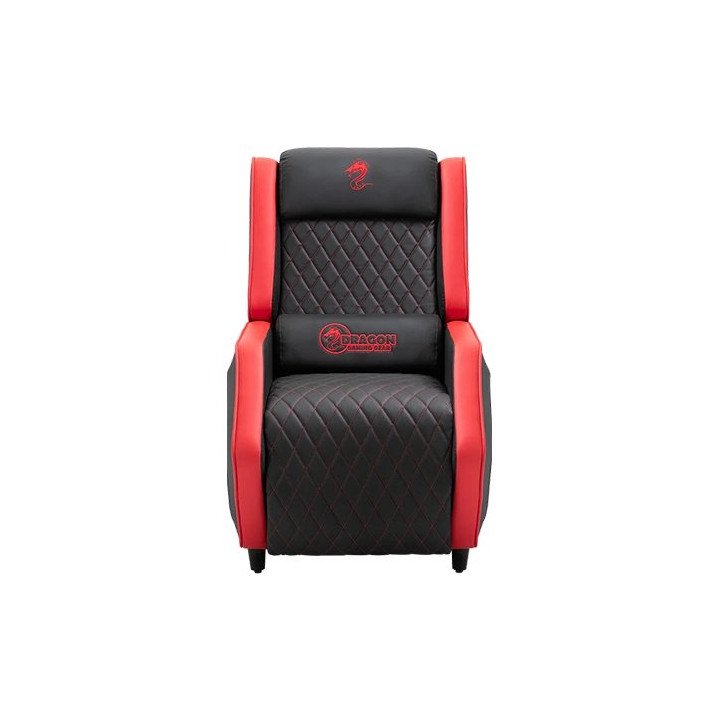כורסת גיימינג דרגון בצבע שחור ואדום Dragon PRO GAMING SOFA DLX