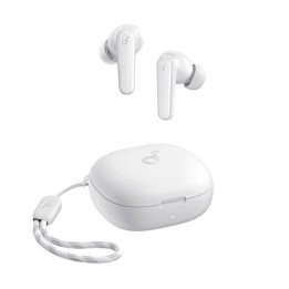 אוזניות בלוטוס אלחוטיות TWS עמידות למים ANKER SOUNDCORE P20I בצבע לבן