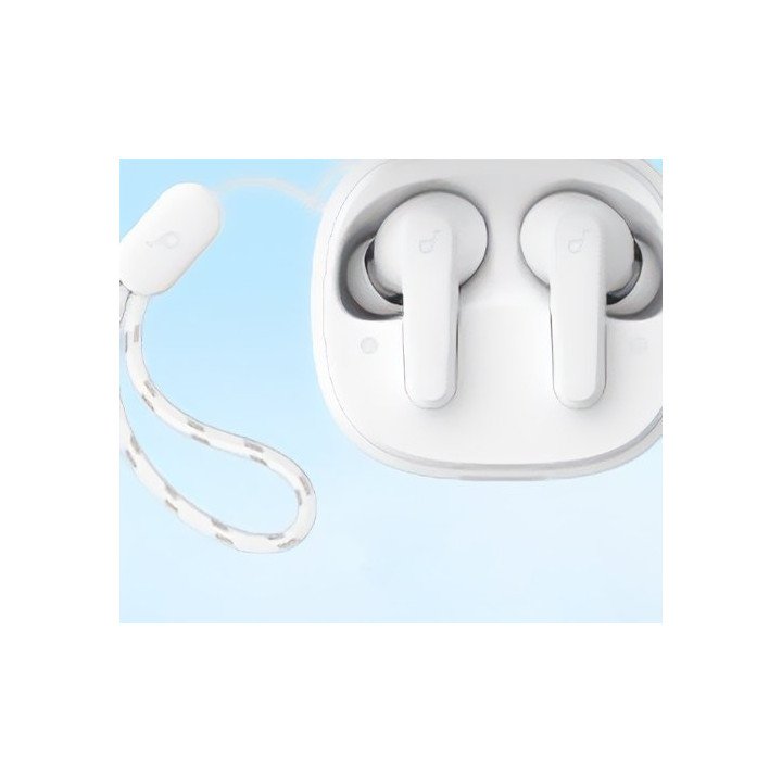 אוזניות בלוטוס אלחוטיות TWS עמידות למים ANKER SOUNDCORE P20I בצבע לבן