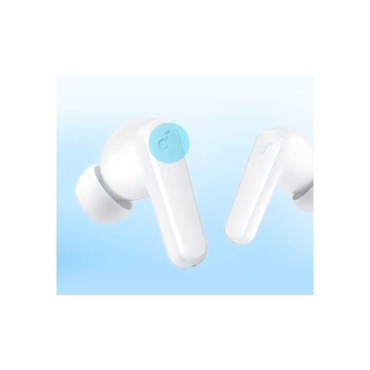 אוזניות בלוטוס אלחוטיות TWS עמידות למים ANKER SOUNDCORE P20I בצבע לבן