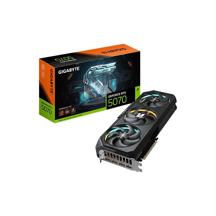 כרטיס מסך Gigabyte GeForce RTX 5070 GAMING OC 12GB GDDR7