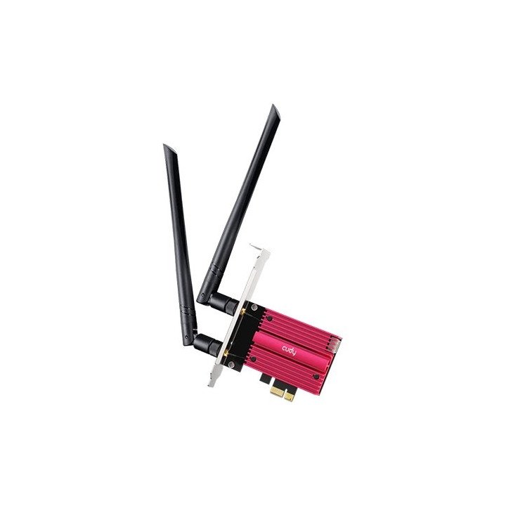 מתאם רשת אלחוטי Cudy WE9300 BE9300 Wi-Fi 7 Bluetooth 5.4 PCI-E – למחשב