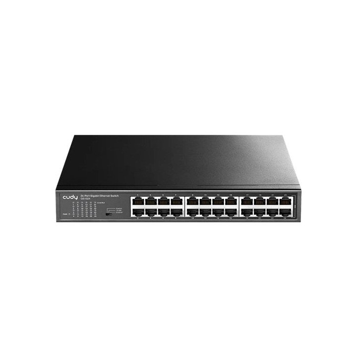 מתג רשת 24 פורטים לא מנוהל Cudy GS1024 24-Port Gigabit Unmanaged Switc