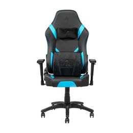 כיסא גיימינג דרגון שחור וכחול דמוי עור Dragon GTM Magnet DLX – משלוח ח