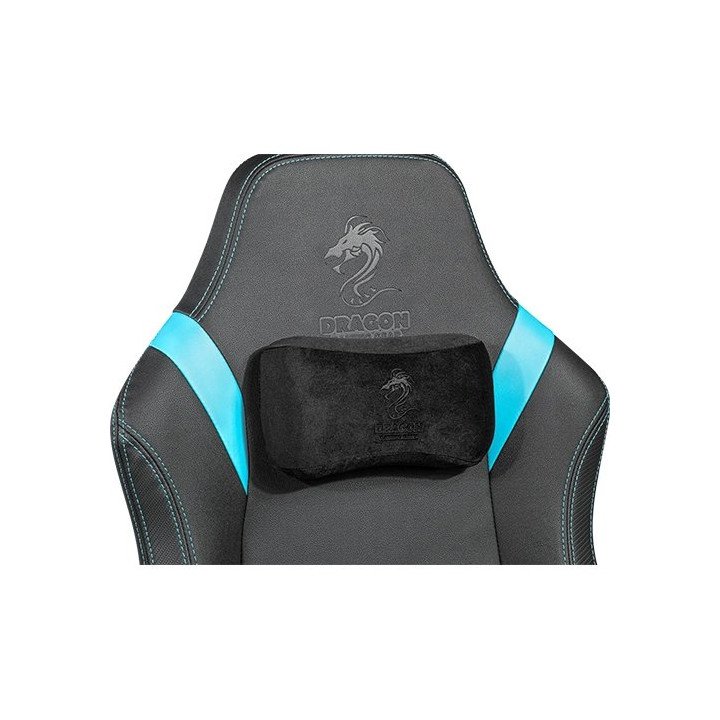 כיסא גיימינג דרגון שחור וכחול דמוי עור Dragon GTM Magnet DLX – משלוח ח