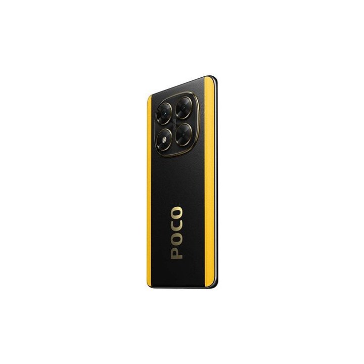 שיאומי פוקו Xiaomi POCO X7 5G 8GB + 256GB דמוי עור שחור וצהוב