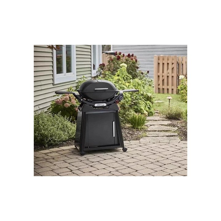 גריל גז וובר +Weber Q 2800N עם עגלה בצבע שחור – משלוח חינם