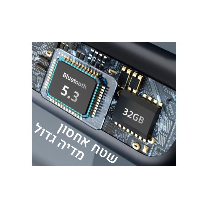 אוזניות אלחוטיות לשחייה וספורט כולל נגן mp3 ושטח אחסון של Mizuki X10 3