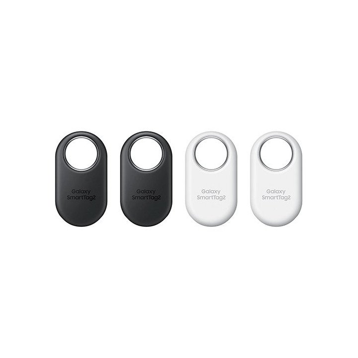 סמארט טאג Samsung Galaxy SmartTag 2 בצבע שחור ולבן – 4 יחידות