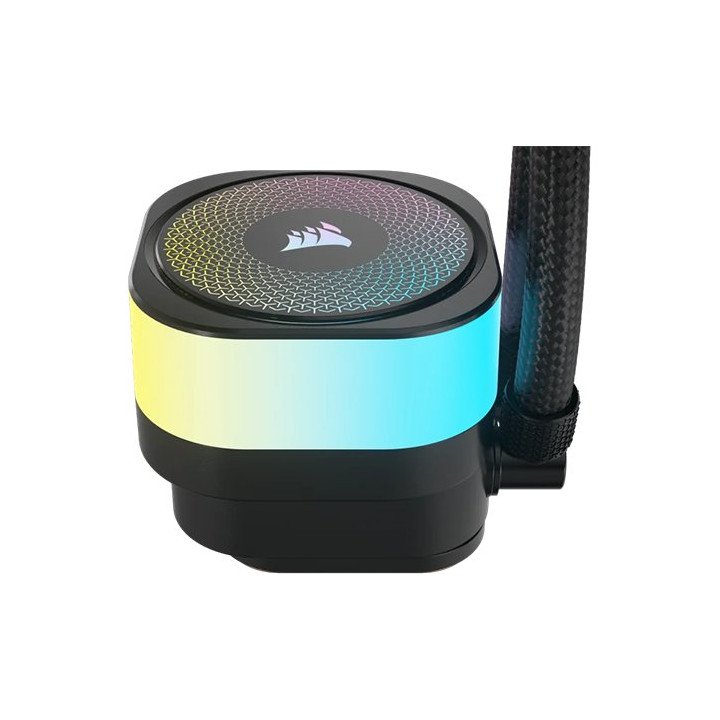 קירור נוזלי למעבד Corsair iCUE LINK TITAN 240 RX RGB 240mm בצבע שחור