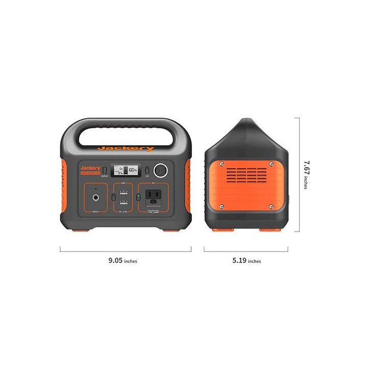 תחנת כוח ניידת 240 Jackery Explorer  – משלוח חינם