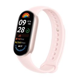 צמיד כושר חכם שיאומי Xiaomi Smart Band 9 בצבע ורוד
