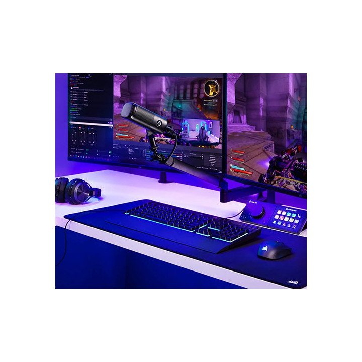 זרוע למיקרופון Elgato Wave Mic Arm LP בצבע שחור