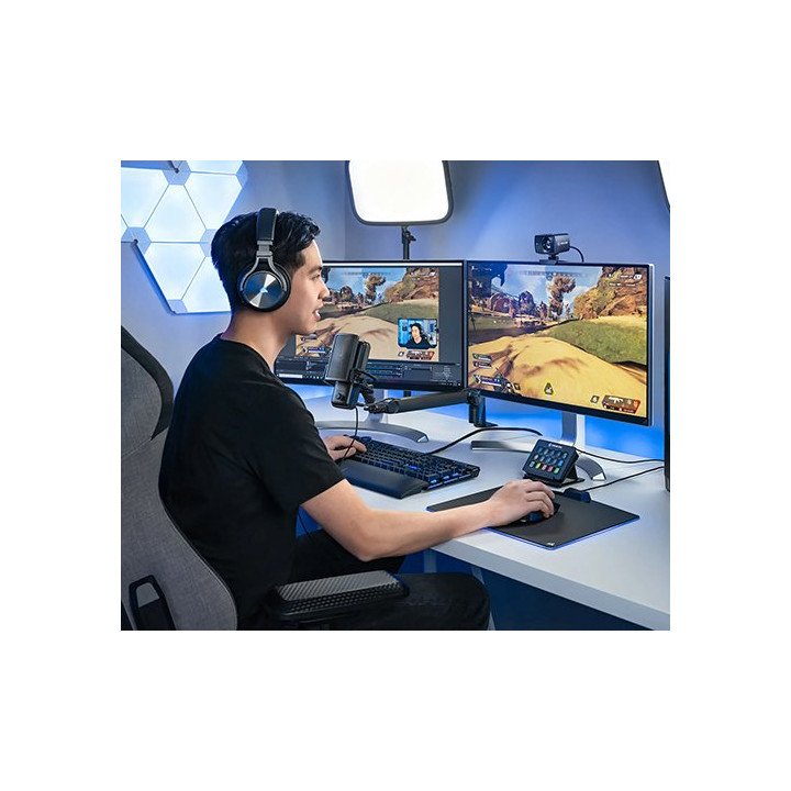 זרוע למיקרופון Elgato Wave Mic Arm LP בצבע שחור
